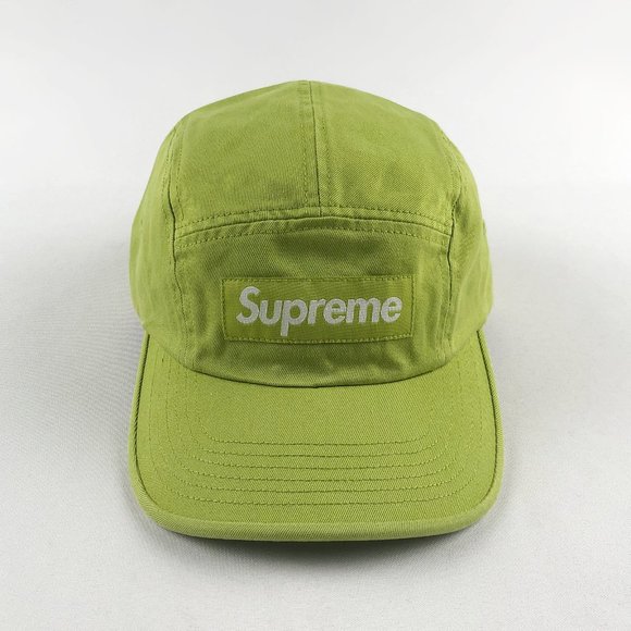 Supreme Washed Chino Twill Camp Cap Hat - Picture 2 of 8